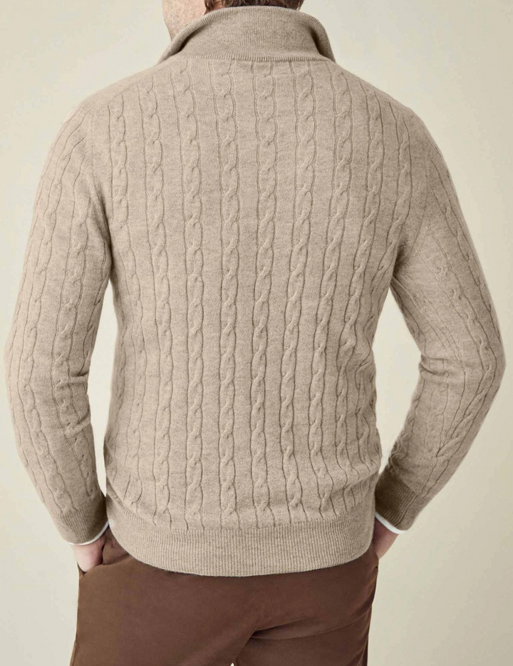 CARVELLI MILANO | Castello Zip Sweater
