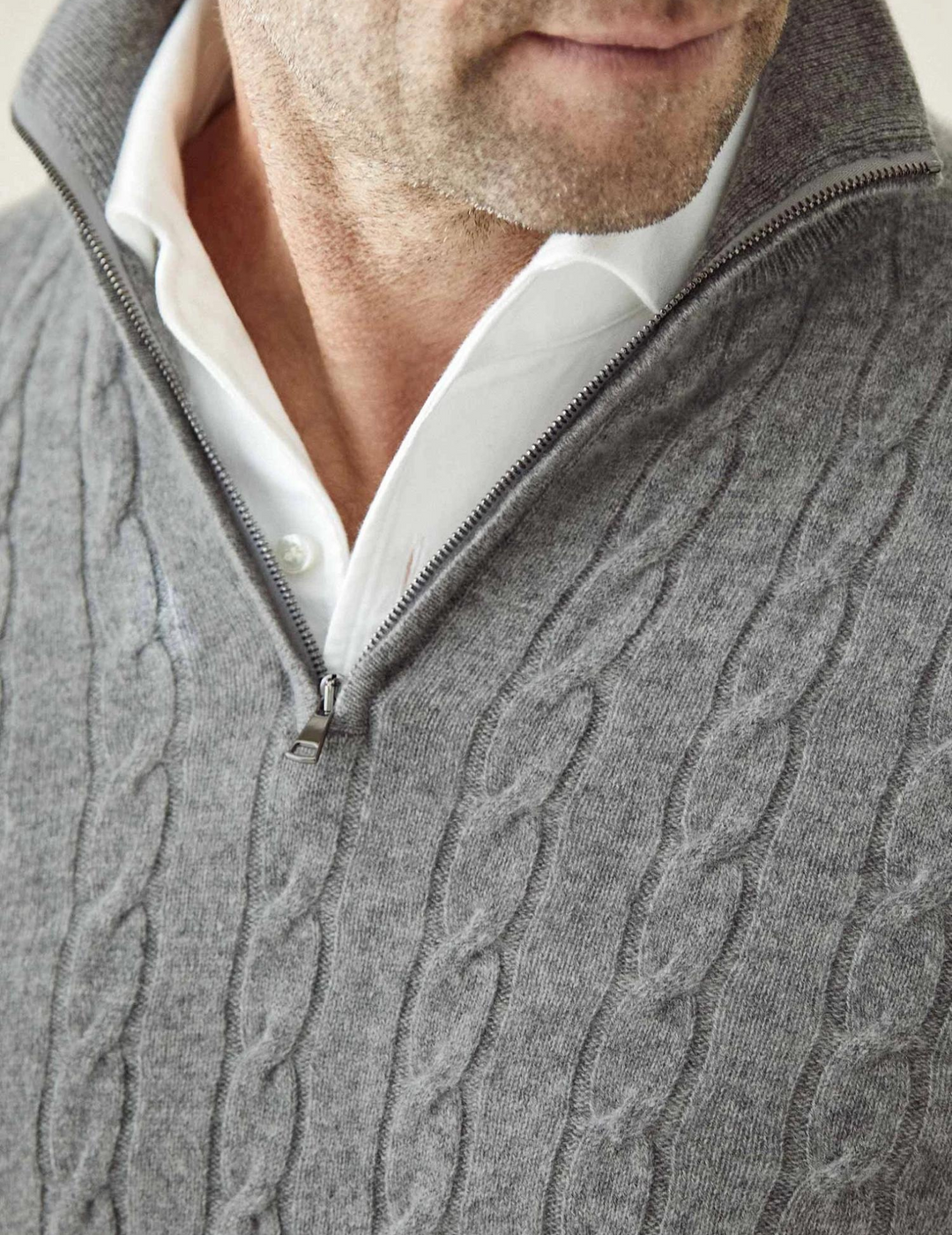 CARVELLI MILANO | Castello Zip Sweater