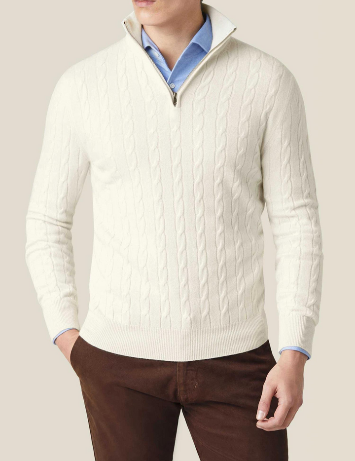 CARVELLI MILANO | Castello Zip Sweater