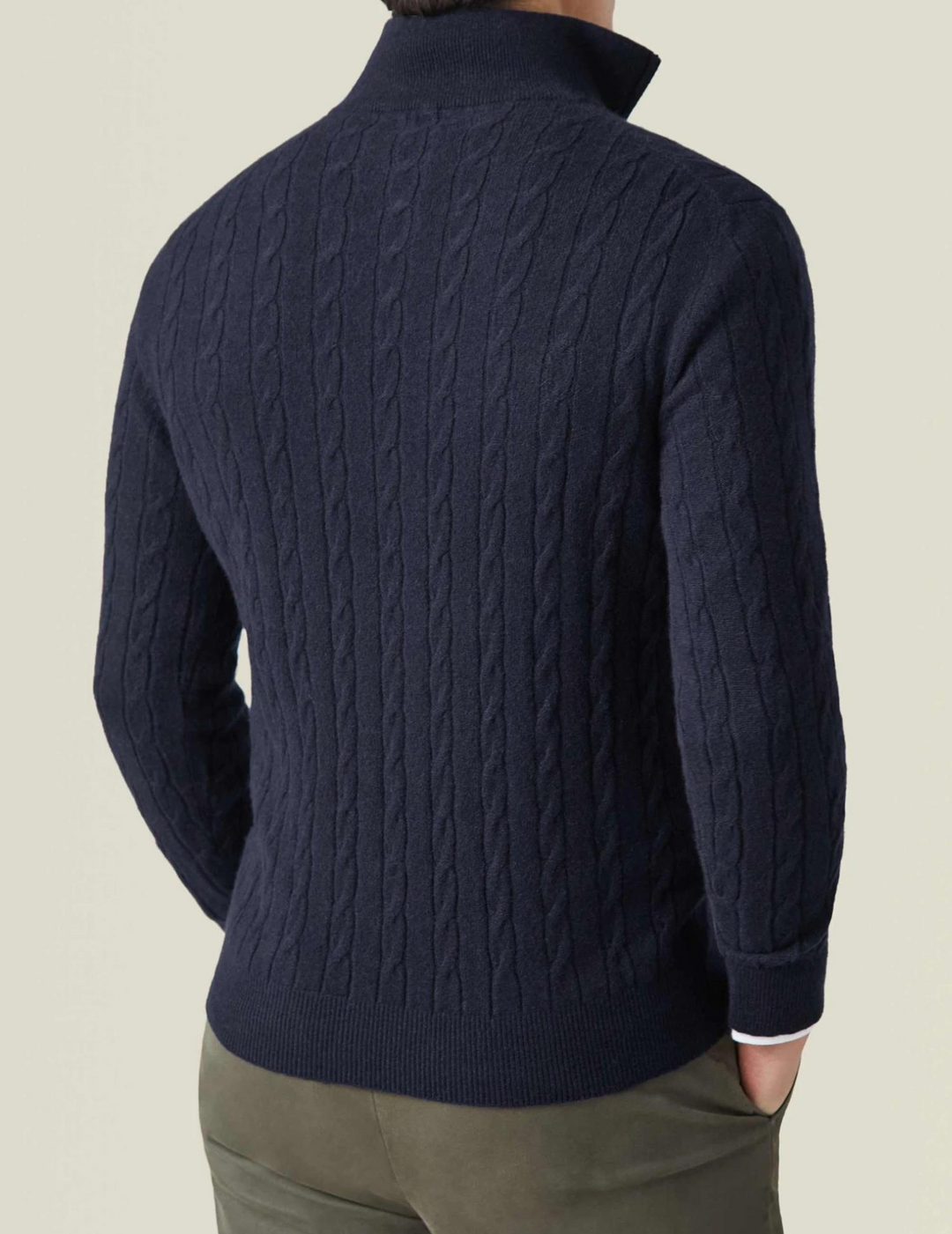 CARVELLI MILANO | Castello Zip Sweater