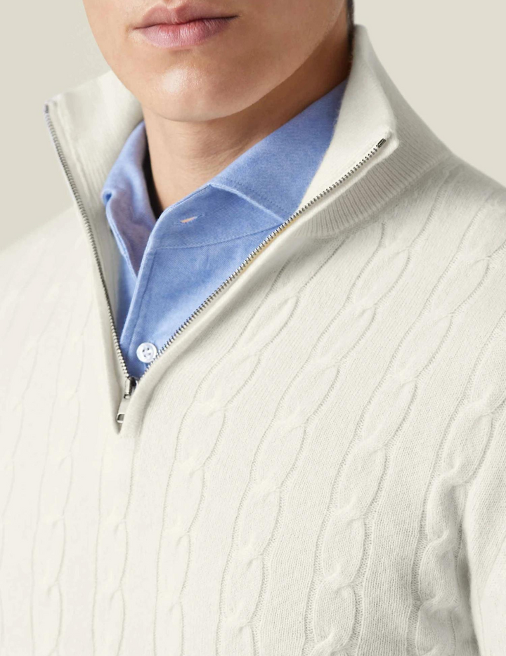 CARVELLI MILANO | Castello Zip Sweater