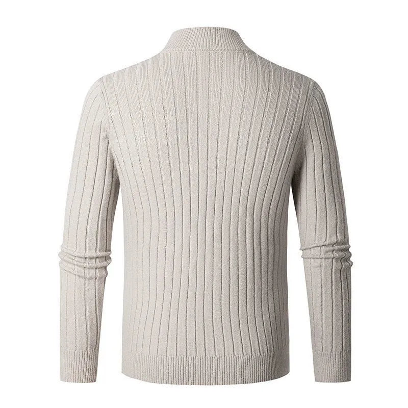 CARVELLI MILANO | Essential Half Zip Sweater