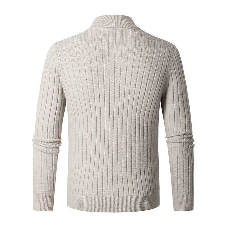 CARVELLI MILANO | Essential Half Zip Sweater