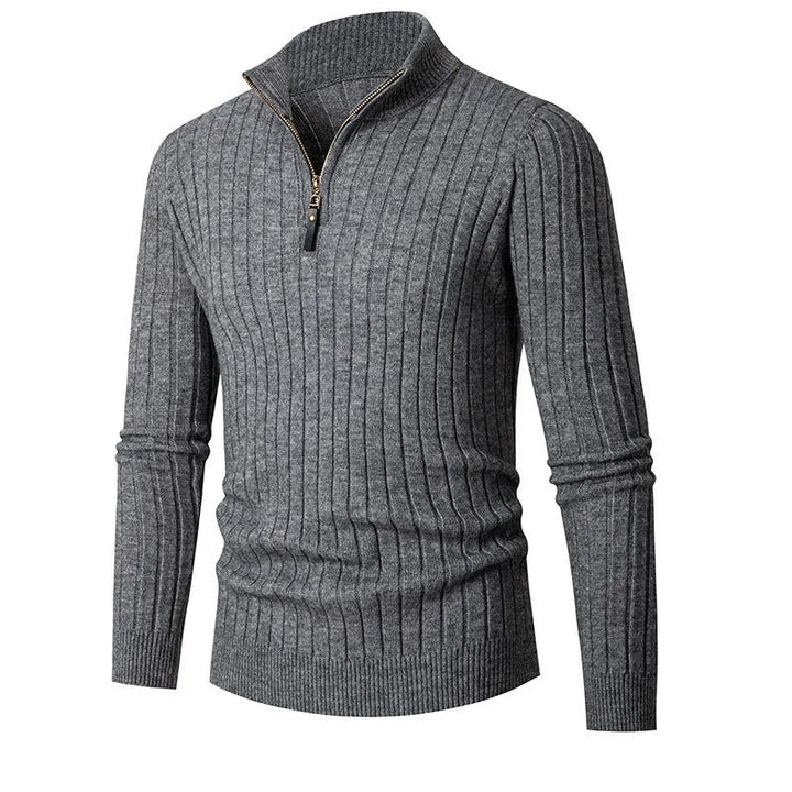 CARVELLI MILANO | Essential Half Zip Sweater