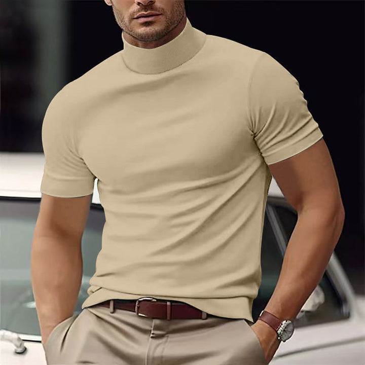 CARVELLI MILANO | Casual Turtleneck T-Shirt