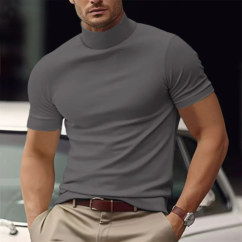 CARVELLI MILANO | Casual Turtleneck T-Shirt