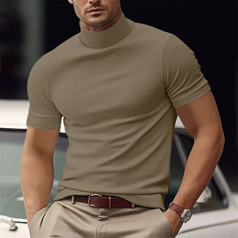 CARVELLI MILANO | Casual Turtleneck T-Shirt