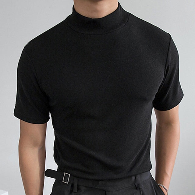 CARVELLI MILANO | Comfortabel Turtleneck T-Shirt