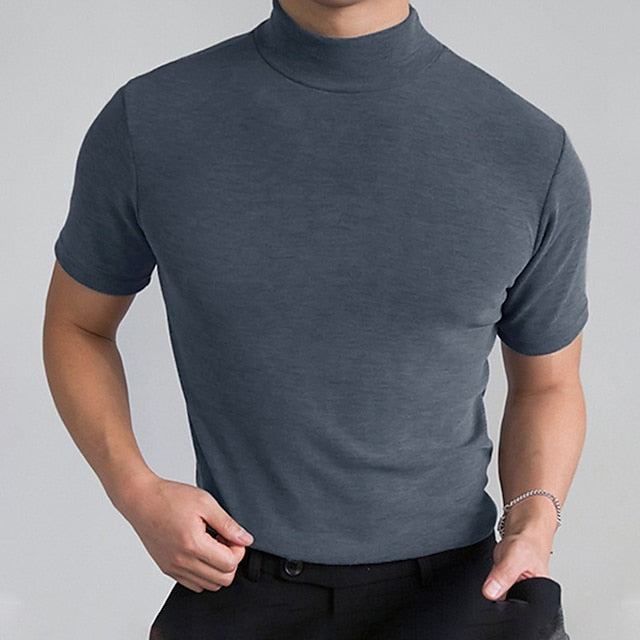 CARVELLI MILANO | Comfortabel Turtleneck T-Shirt