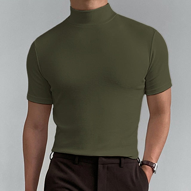 CARVELLI MILANO | Comfortabel Turtleneck T-Shirt