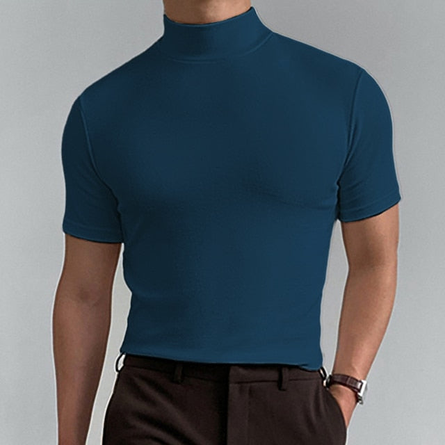 CARVELLI MILANO | Comfortabel Turtleneck T-Shirt